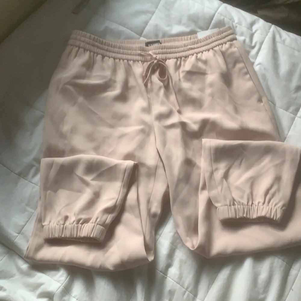 Pink jar string express pants